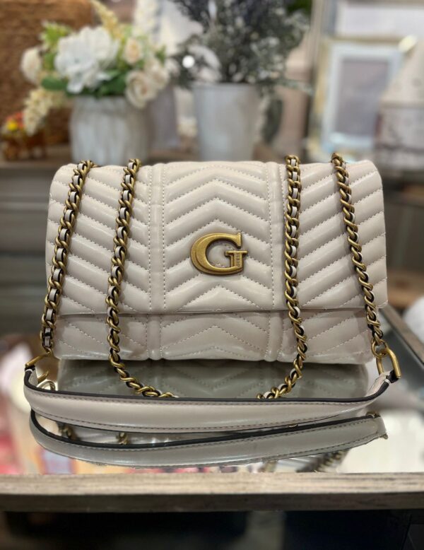 GUESS Lovide Crossbody Stone
