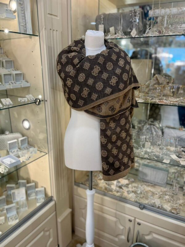 GUESS Scarf Medium Brown