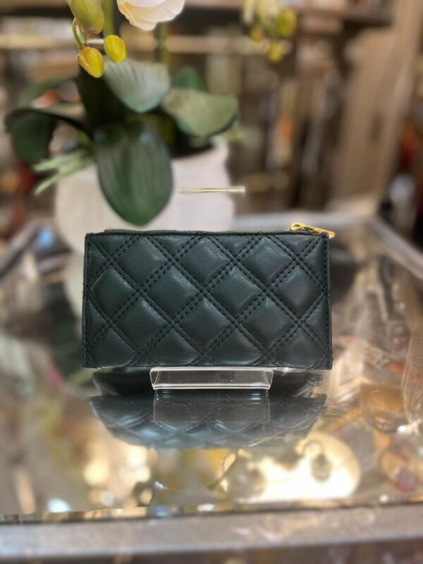 GUESS Giully Quilted SLG Wallet Forest Green - Image 2