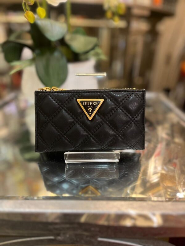 GUESS Giully Quilted SLG Wallet Black