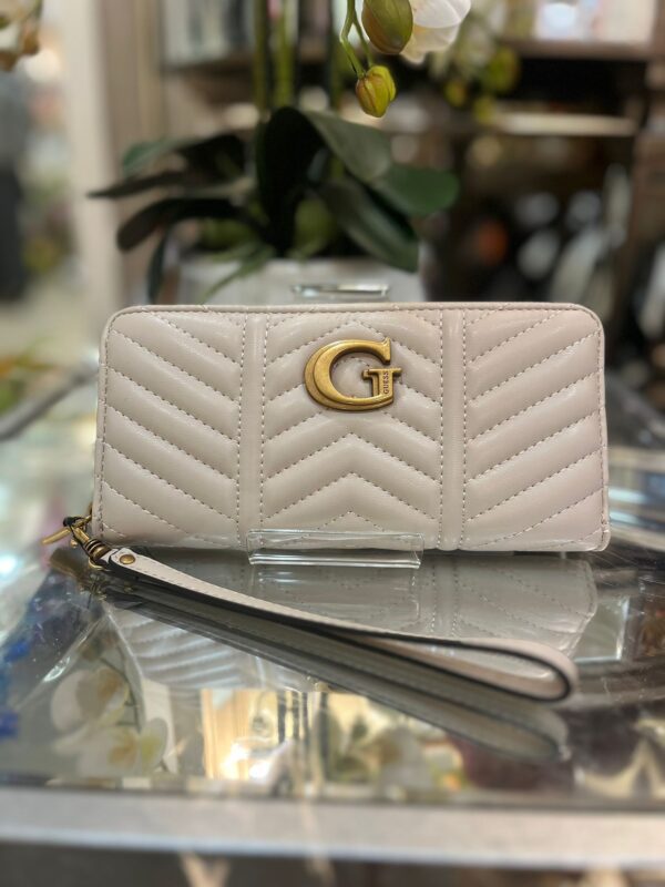 GUESS Lovide SLG Large Zip Around Stone