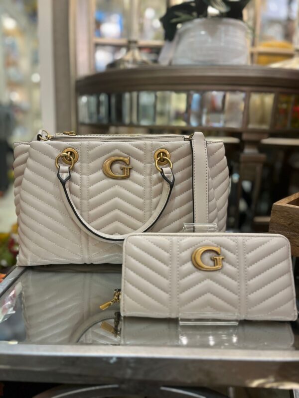 GUESS Lovide SLG Large Zip Around Stone - Image 3