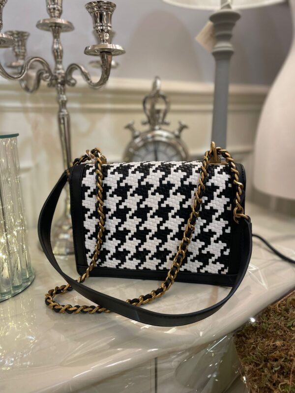 GUESS Abey Houndstooth Mini Crossbody - Image 2