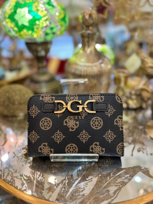 GUESS Dagan 4G Logo Peony Purse Mocha Logo