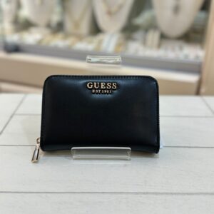 GUESS Laurel SLG Medium Zip Around Black
