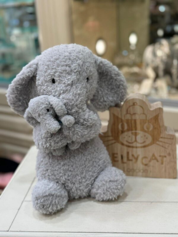 JellyCat Huddles Elephant Grey