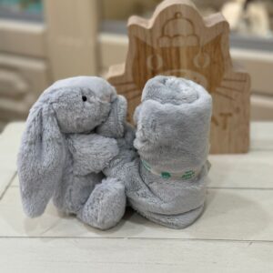 JellyCat Bashful Bunny Soother Silver