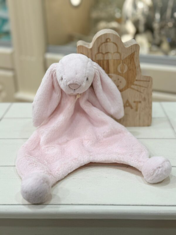 JellyCat Bashful Bunny Comforter Pink