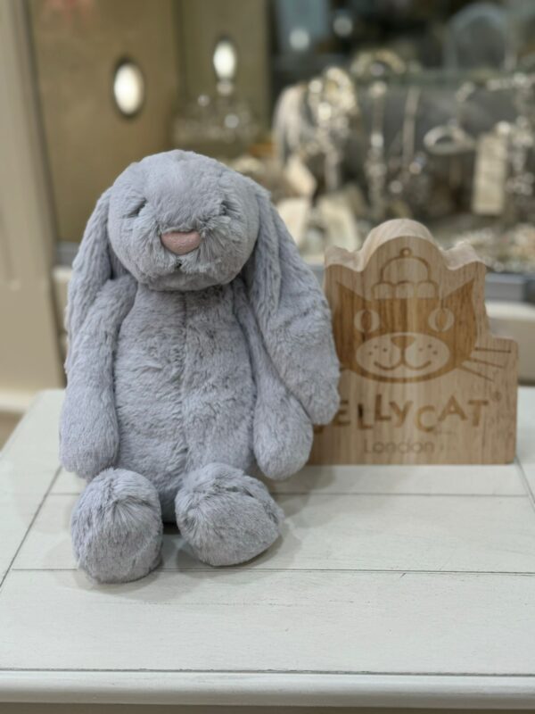 JellyCat Bashful Bunny Medium Silver