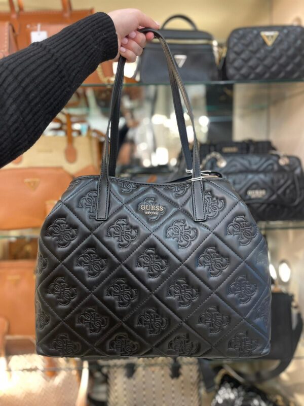 GUESS Vikky II Tote Logo Black
