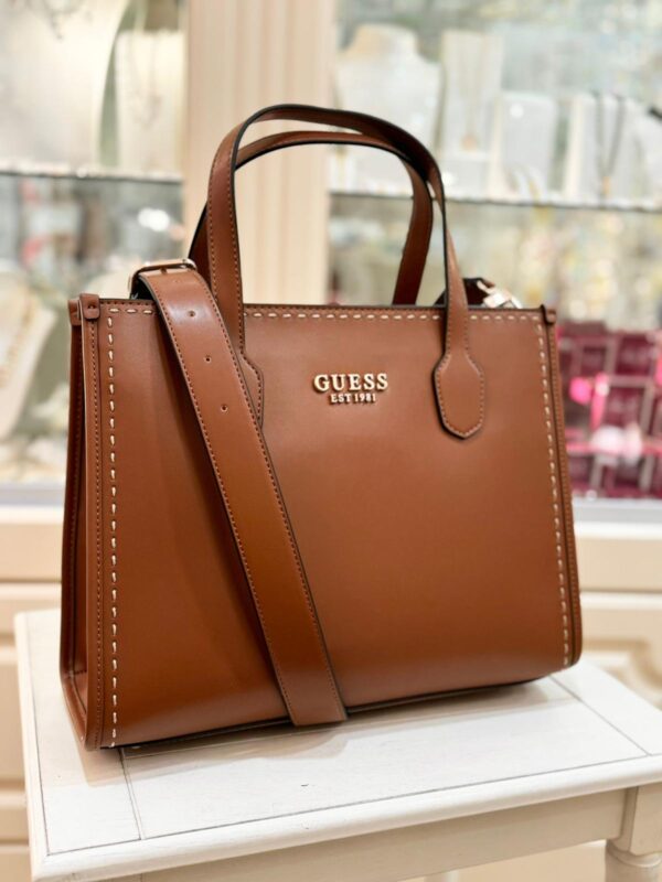 GUESS Silvana Tote Cognac