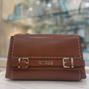GUESS Sestri Handbag Cognac