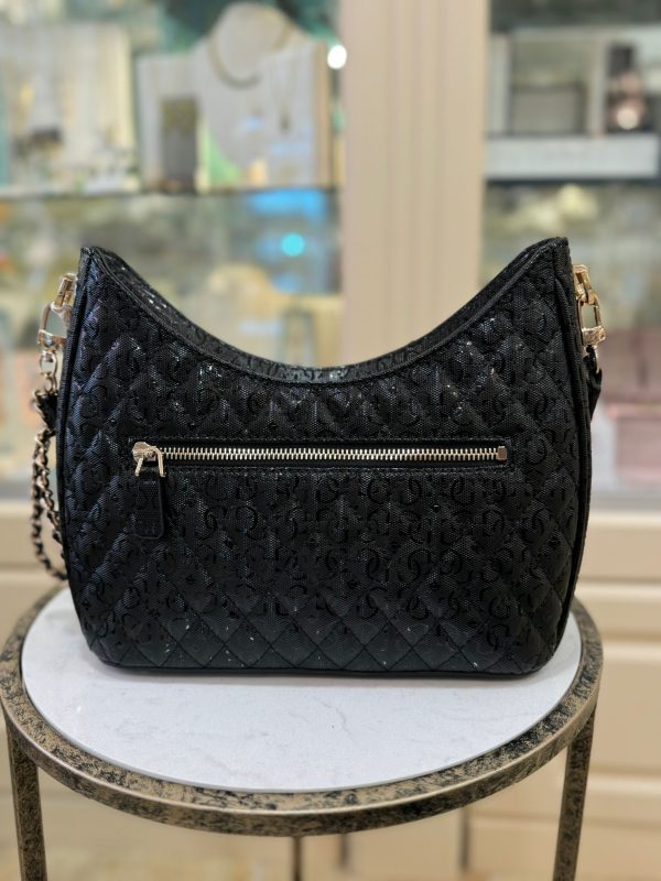GUESS Yarmilla Shoulder Bag Black - Image 2