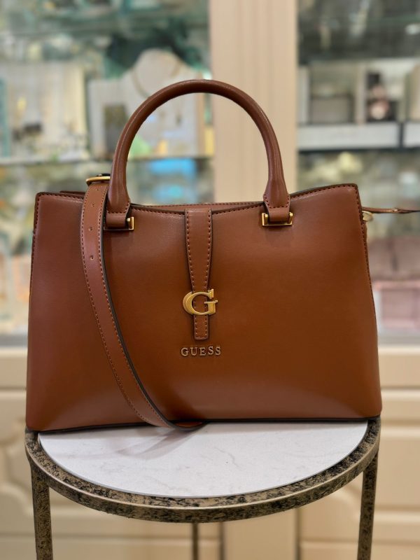 GUESS Kuba Crossbody Cognac - Image 3