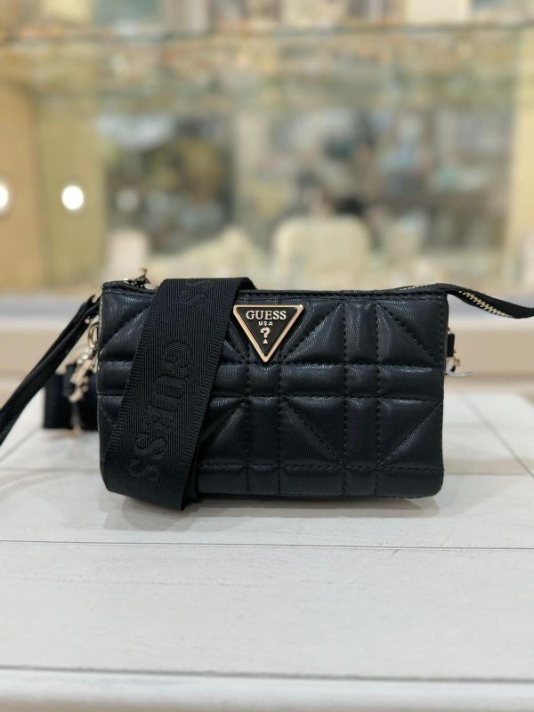 GUESS Latona Mini Crossbody Black