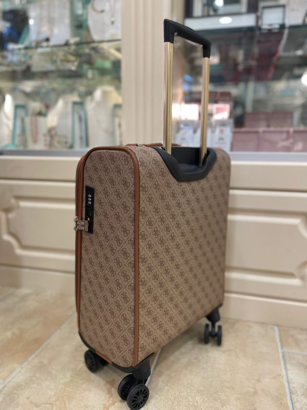 GUESS Kerima 4G Logo Trolley Brown - Image 2