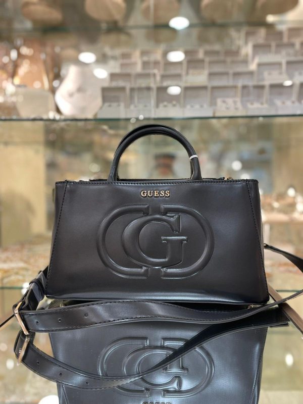 GUESS Eco Mietta Handbag Black - Image 2