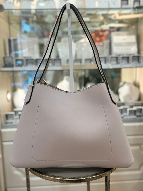 GUESS Sora Carryall Shoulder Bag Stone - Image 2
