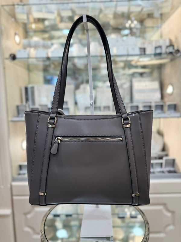 GUESS Daryna Shoulder Bag Dark Taupe - Image 2
