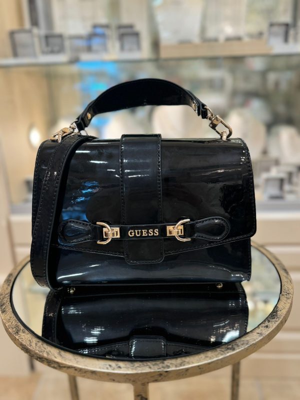 GUESS Nolana Shoulder Bag Black - Image 3