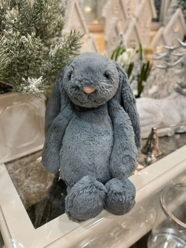 JellyCat Bashful Dusky Blue Bunny