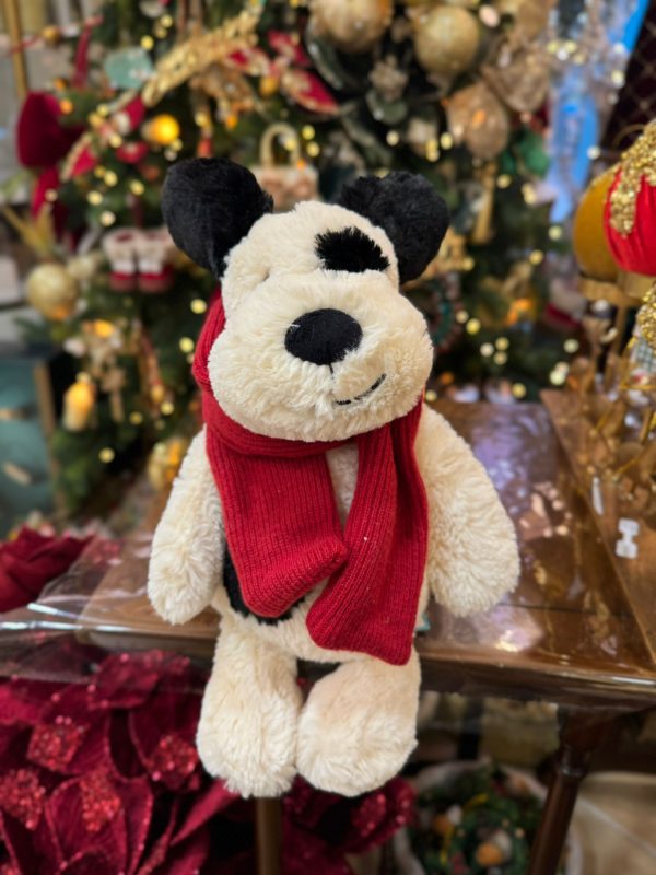 JellyCat Bashful Winter Puppy