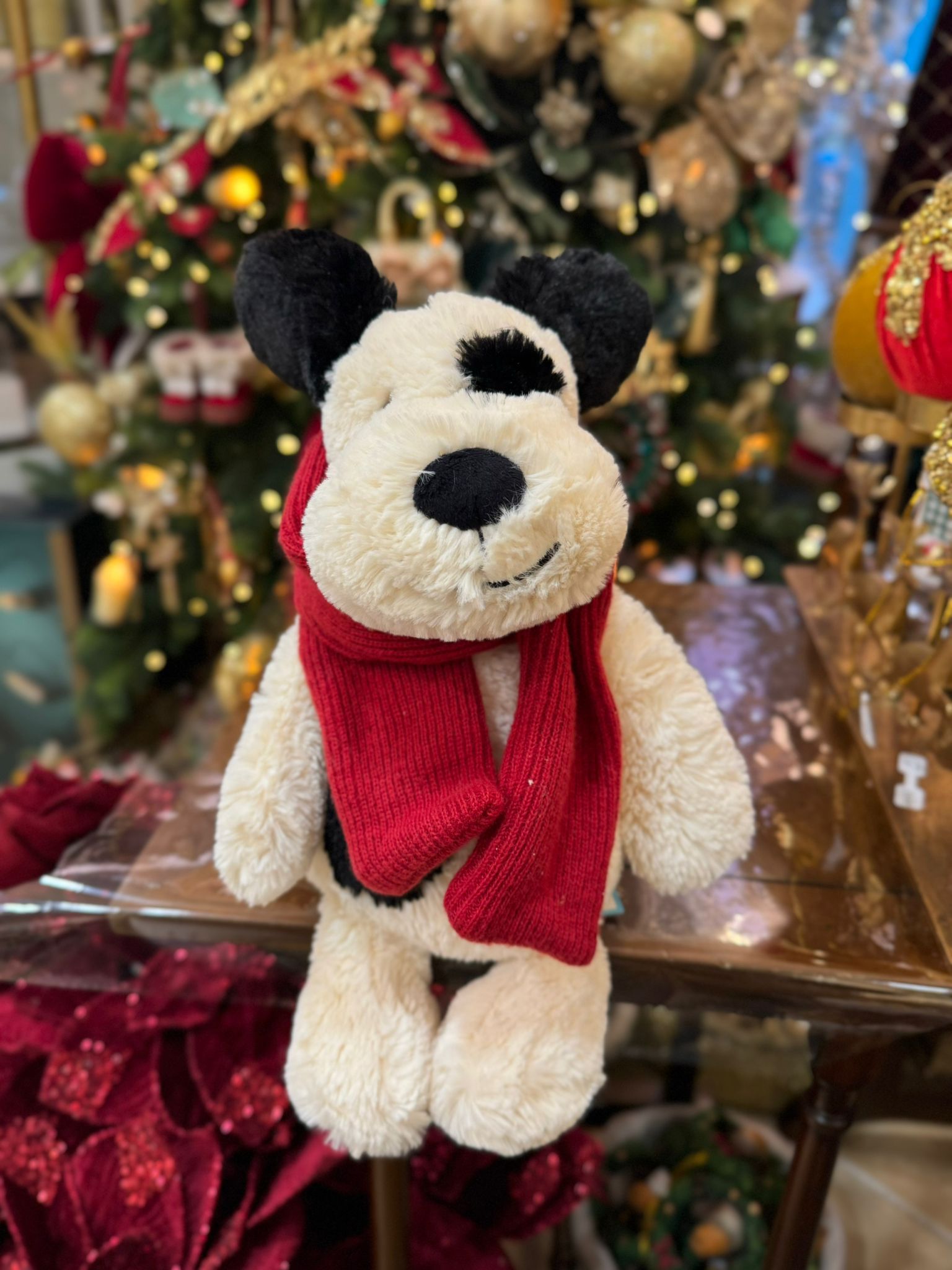 Jellycat Bashful Puppy Ornament Jellycat Bashful Puppy Ornament