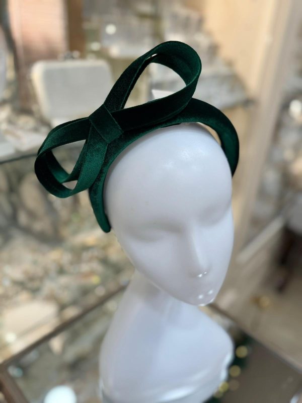 Forest Thick Ribbon Fascinator