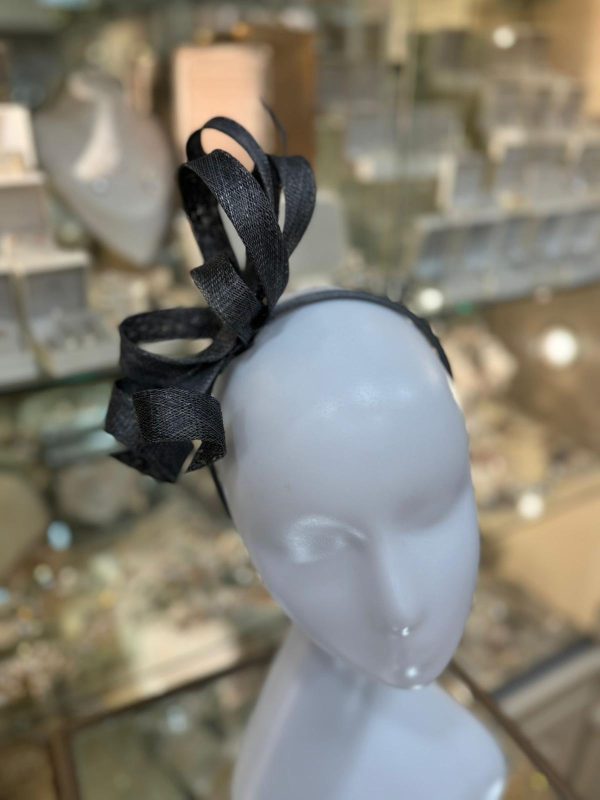 Storm Ribbon Knot Fascinator - Image 2