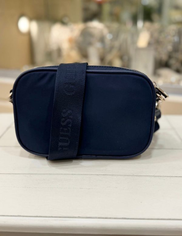 GUESS Eco Gemma Mini Crossbody Navy - Image 2