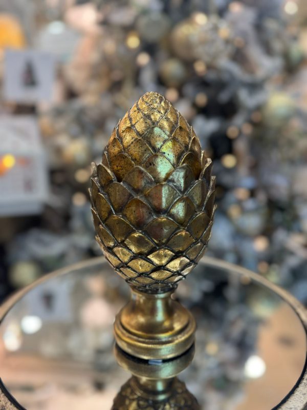 GOLD ARTICHOKE LIDDED JAR - Image 3