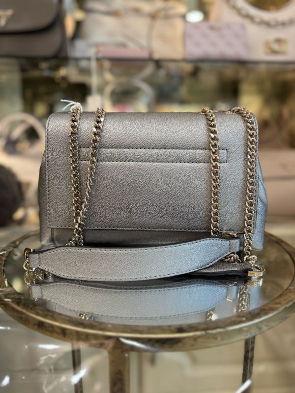 GUESS Eco Ali Crossbody Pewter - Image 3