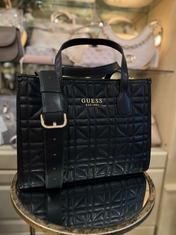 GUESS Silvana Tote Black