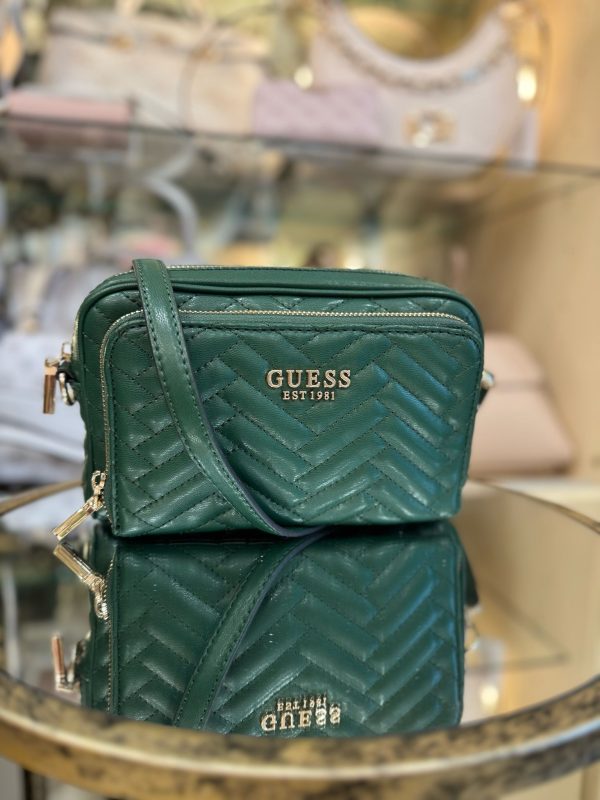 GUESS Anning Mini Crossbody Forest