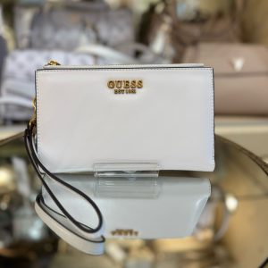 GUESS Laurel SLG Wallet White