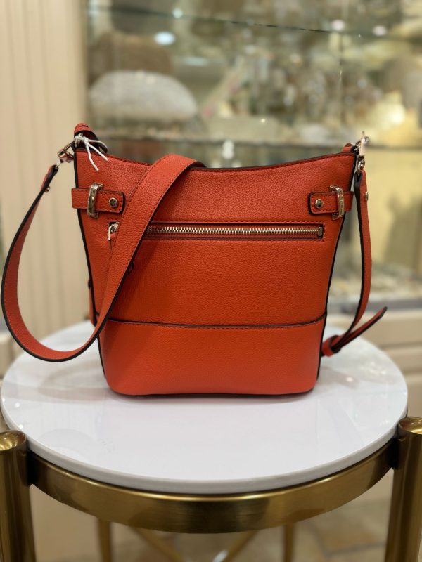 GUESS Silvye Tote Orange - Image 2