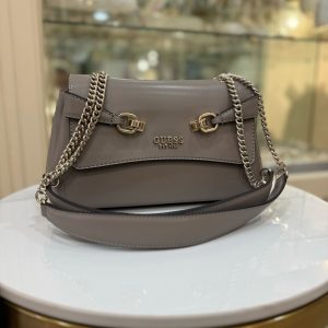 GUESS Lorelei Crossbody Bag Dark Taupe