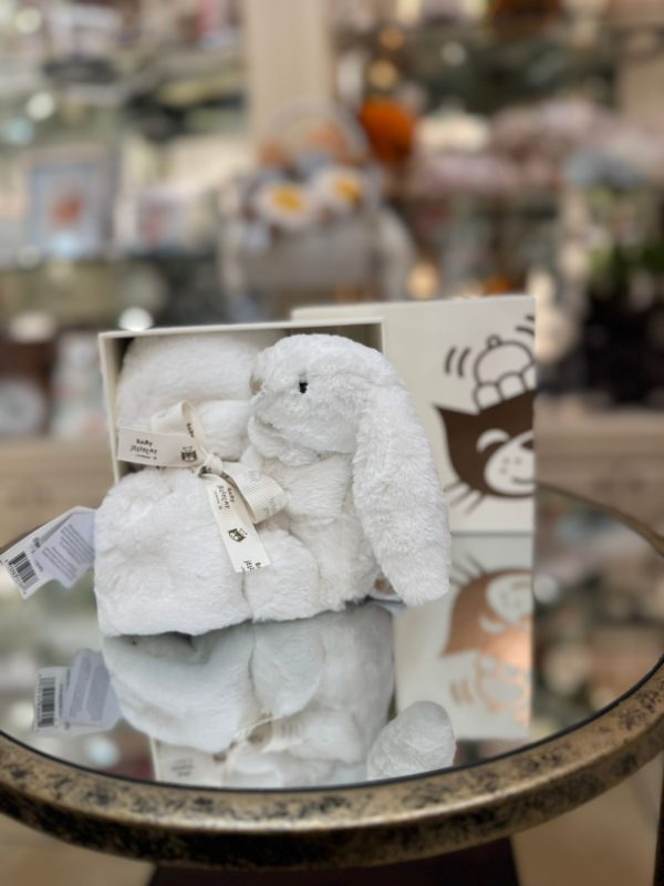 JellyCat Bashful Luxe Bunny Luna Soother - Image 3