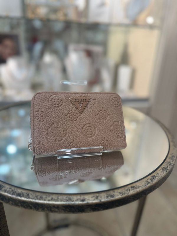 GUESS Cresidia SLG Medium Wallet Beige
