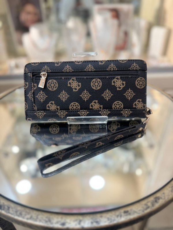 GUESS Laurel SLG Large Mocha Logo - Image 3