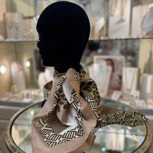 Neck Scarf Beige