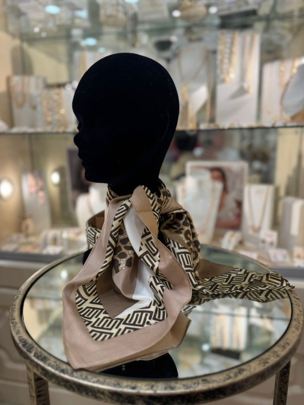 Neck Scarf Beige