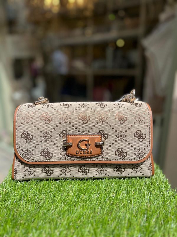 GUESS Neda Crossbody Latte Logo - Image 2