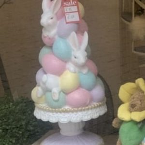 Easter Eggs Cake Stand Ornament 61cm