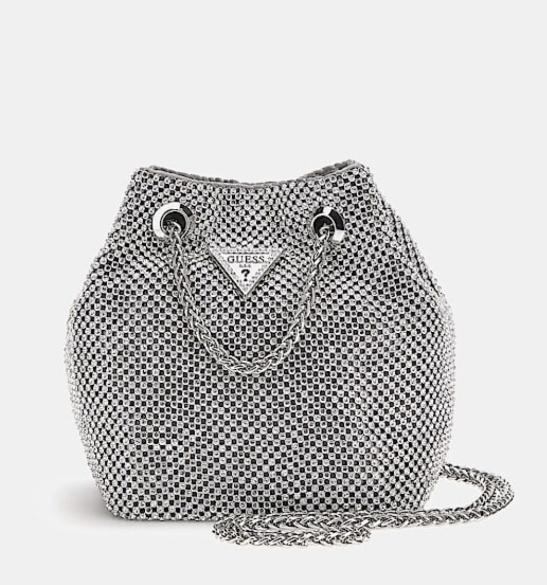 GUESS LUA MINI Rhinestone Crystal Handbag