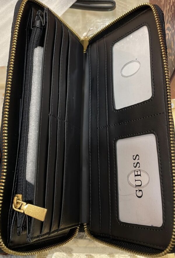GUESS Giully SLG Cheque Organizer Black - Image 2