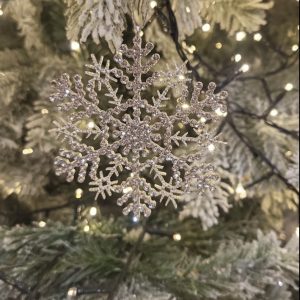 Diamanté Snowflake Decoration
