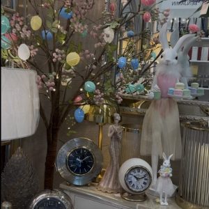 Egg & Berry Tree with Lights 200cm
