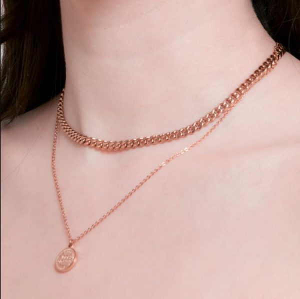 JOCELYN ROSE GOLD NECKLACE