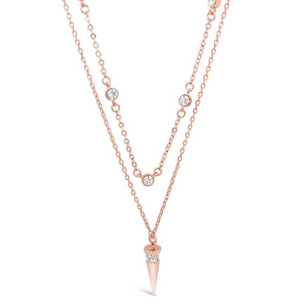 Jewel by Absolute JP255RS Rose Gold Necklace - Image 3